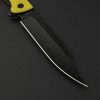 Daggerr Toothpick Linerlock Yellow Black Stonewash