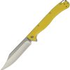 Daggerr Toothpick Linerlock Yellow Stonewash