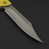 Daggerr Toothpick Linerlock Yellow Stonewash