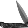 Daggerr Vendetta Framelock Damascus Carbon Fiber