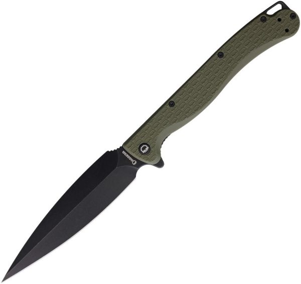Daggerr Vendetta Linerlock OD Green Dagger