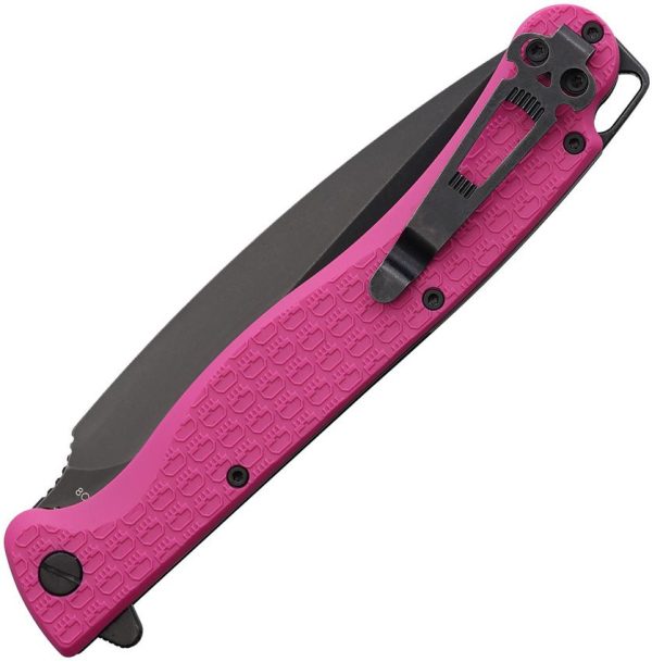 Daggerr Vendetta Linerlock Pink Dagger Blade