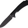 Daggerr Wocket Linerlock Black Drop Point