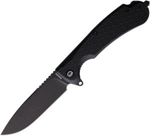 Daggerr Wocket Linerlock Black Drop Point