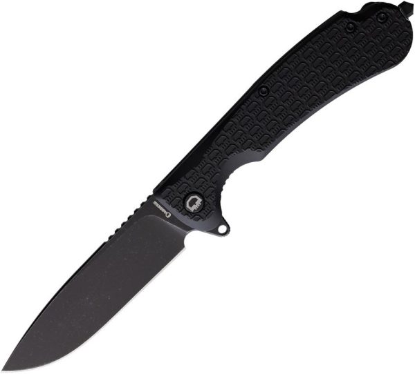 Daggerr Wocket Linerlock Black Drop Point