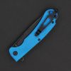 Daggerr Wocket Linerlock Blue Drop Point