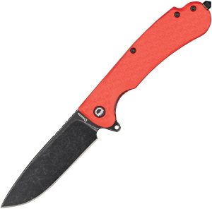 Daggerr Wocket Linerlock Orange FRN - Black Stonewash