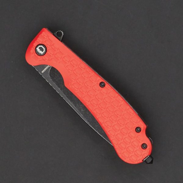 Daggerr Wocket Linerlock Orange FRN - Black Stonewash