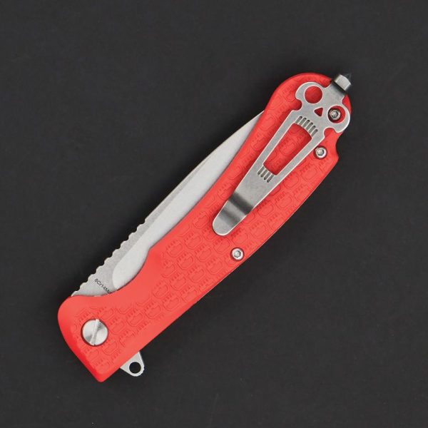 Daggerr Wocket Linerlock Orange FRN - Stonewash