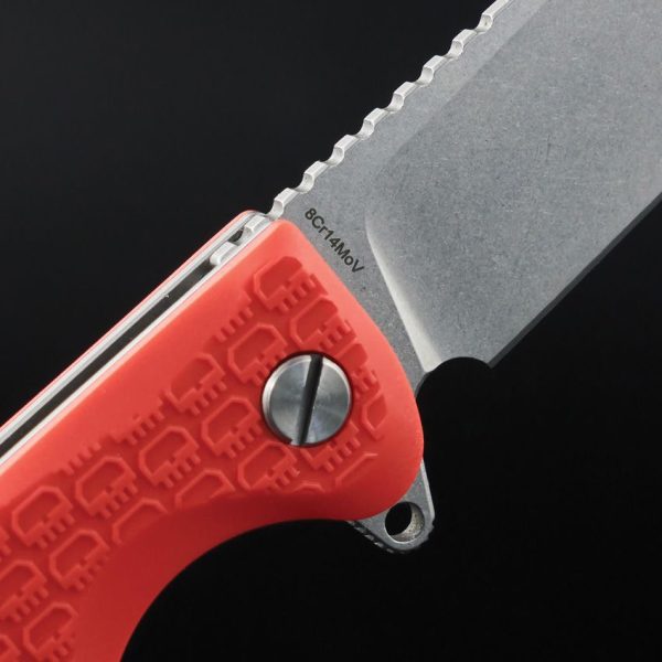 Daggerr Wocket Linerlock Orange FRN - Stonewash