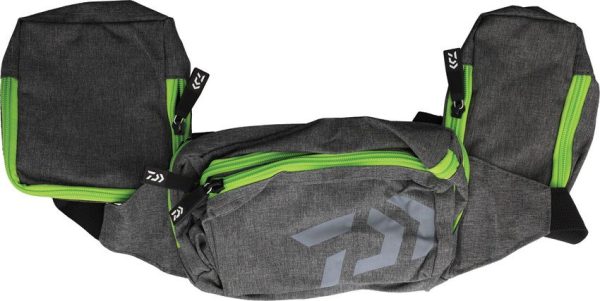 Daiwa D-Vec Hip Bag Gray Water Repellent
