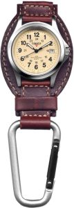 DK3550.jpg Dakota Leather Hanger Watch - Khaki Quartz Dial