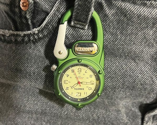 DK3806_add_02.jpg Dakota Mini DigiClip Green Digital Watch with Alarm