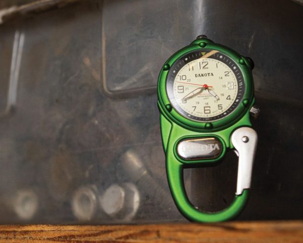 DK3806_add_03.jpg Dakota Mini DigiClip Green Digital Watch with Alarm