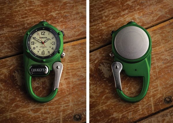 DK3806_add_05.jpg Dakota Mini DigiClip Green Digital Watch with Alarm