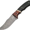 Damascus Skinner 4" Damascus Steel Fixed Blade Knife