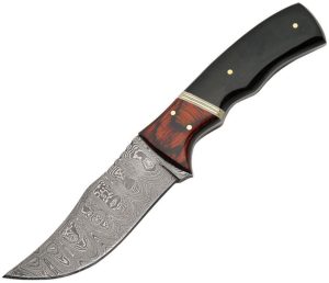 Damascus Skinner 4" Damascus Steel Fixed Blade Knife
