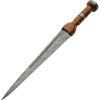 Damascus Dirk 20" Fixed Blade Damascus Steel Double Edge Knife