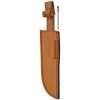 Damascus Olive Wood Bowie Fixed Blade Knife 9.25" Damascus Steel