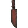DM1220_add_01.jpg Damascus Braided Hunter Walnut Fixed Blade Knife 7.25" Damascus Steel