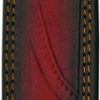 Damascus Fixed Blade Red/Black 12.25" Damascus Steel Knife