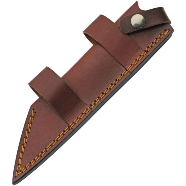 Damascus Celtic Sailor's Seax 8" Damascus Steel Fixed Blade Knife