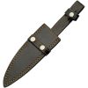Damascus Hunter Horn Fixed Blade Knife 7.5" Damascus Steel