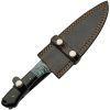 Damascus Hunter Horn Fixed Blade Knife 7.5" Damascus Steel