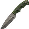 Damascus Tree Ridge Hunter 4.5" Fixed Blade Knife