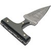 Damascus Push Dagger Black Micarta - 3 inches Damascus Blade