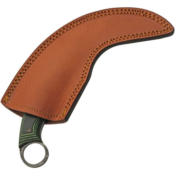 Damascus Tree Ridge Karambit 5" Damascus Steel Fixed Blade