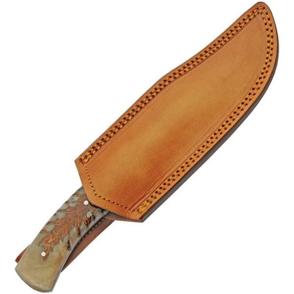 DM1328_add_01.jpg Damascus Pine Ranch Hunter 5" Damascus Steel Fixed Blade Knife