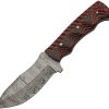 DM1330.jpg Damascus Magma Hunter Drop Point Fixed Blade Knife 4.5" Damascus