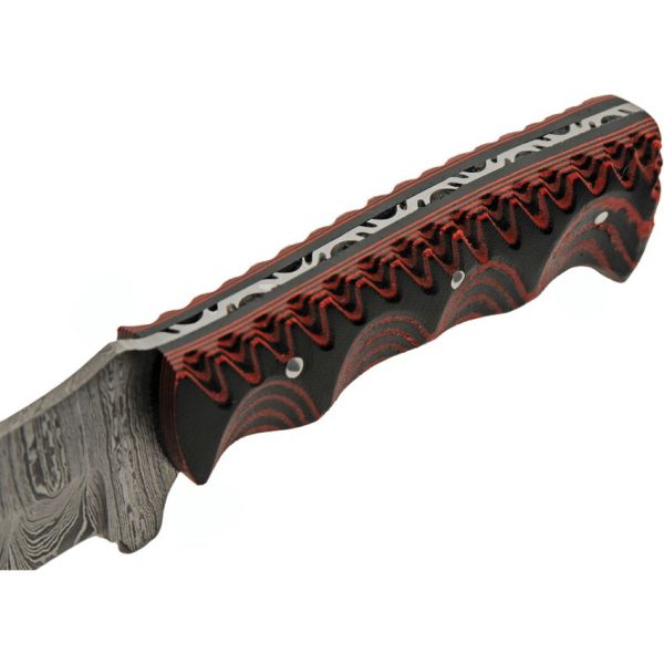 DM1330_add_04.jpg Damascus Magma Hunter Drop Point Fixed Blade Knife 4.5" Damascus