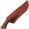Damascus Drop Point Hunter Fixed Blade Knife 4.5" Damascus Steel w/ Sheath