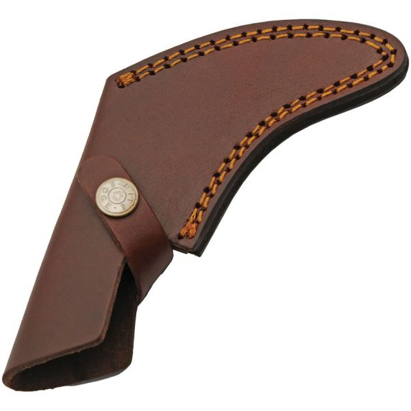 Damascus Talon Karambit Blue 3.75" Damascus Steel Fixed Blade