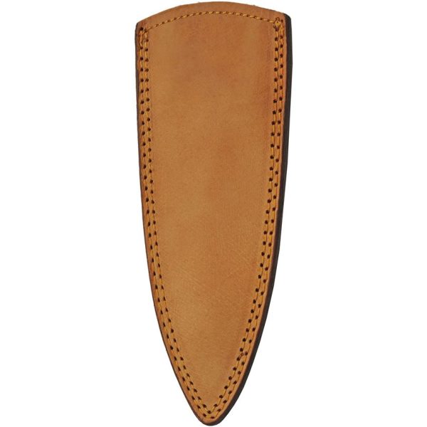 Damascus Fixed Blade Red 6" Damascus Steel Black Wood Handle