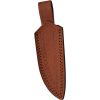 Damascus Hunter Brown/Green 4" Damascus Steel Fixed Blade Knife