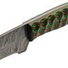 DM1376GN_add_03.jpg Damascus Hunter Green Orange 4" Damascus Steel Fixed Blade Knife