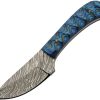 Damascus Boy's Skinner Blue - 3 inch Damascus Blade