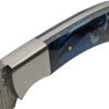 Damascus Sky Blue Hunter - 4 inch Damascus Blade