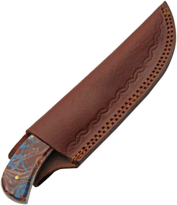 Damascus Space Hunter - 4 inch Damascus Blade