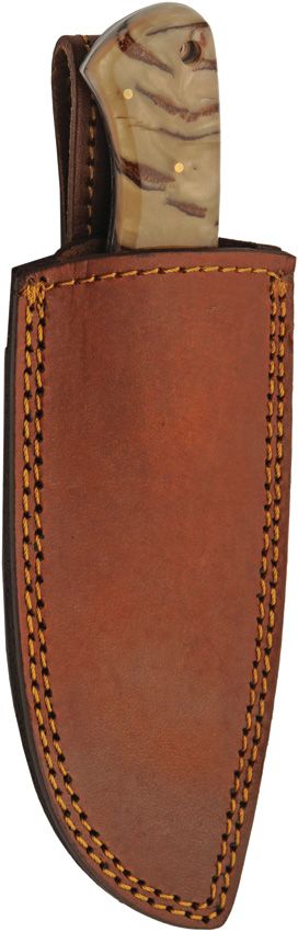 DM1384_add_01.jpg Damascus Diamond Dust Pine Hunter Fixed Blade Knife 4" Damascus