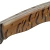 DM1384_add_02.jpg Damascus Diamond Dust Pine Hunter Fixed Blade Knife 4" Damascus