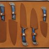 Damascus Umbra River 5-Piece Kitchen Knife Set Damascus Steel