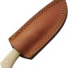 DM1404BO_add_02.jpg Damascus Skinner Bleached Bone - Natural Handle