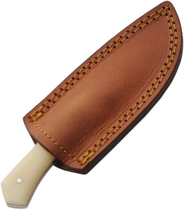 DM1404BO_add_02.jpg Damascus Skinner Bleached Bone - Natural Handle