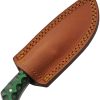 DM1404GN_add_02.jpg Damascus Skinner Green and Black - Pakkawood Handle