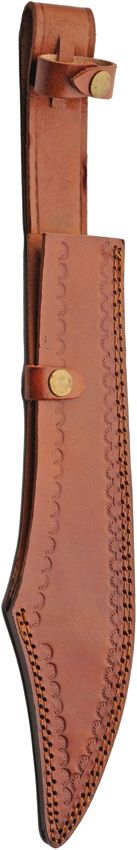 Damascus Scimitar Hunter 12" Damascus Steel Fixed Blade Knife