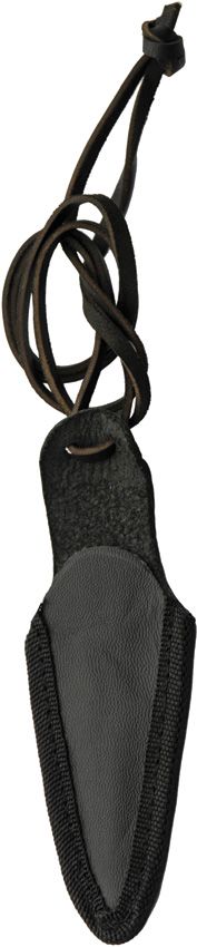 Damascus Bosom Dagger Full Tang - Brown Wood Handle